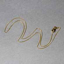 Load image into Gallery viewer, 10k Yellow Gold Oval Cable Link Chain (0.97 mm)
