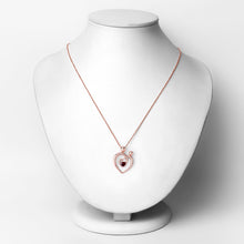 Load image into Gallery viewer, 0.32 Carat Genuine Garnet .925 Sterling Silver Pendant
