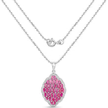 Load image into Gallery viewer, 4.46 Carat Genuine Ruby .925 Sterling Silver Pendant
