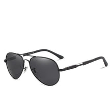 Load image into Gallery viewer, Aviation Luxury Aluminum Magnesium Gold Fashion Polarized Lens Sunglasses Men/Women Driving Mirror Sunglasses  Military Style

