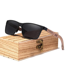 Load image into Gallery viewer, Luxury  Bamboo Wood Design Polarized Elegant High Quality Men Sunglasses Mirror Lens Handmade Fashion UV400 Eyewear Accessories
