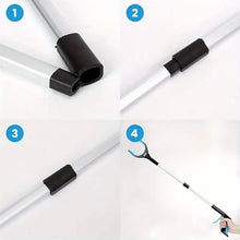 Load image into Gallery viewer, Heavy-Duty Steel Folding Trash Picker – 32" with Magnet &amp; Anti-Slip Handle
