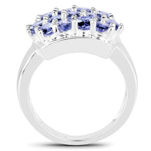 Load image into Gallery viewer, 2.21 Carat Genuine Tanzanite .925 Sterling Silver Ring
