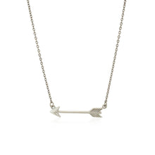 Load image into Gallery viewer, Necklace with Arrow in Sterling Silver
