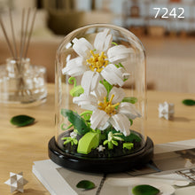 Load image into Gallery viewer, DIY Flower Building Blocks Set - Romantic Proposal Decor, Desktop Ornament &amp; Puzzle Toy, Perfect Birthday Gift Ramadan Mubarak
