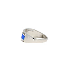 Load image into Gallery viewer, Created Opal Ring Sterling Silver
