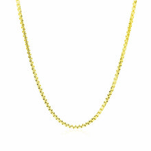 Load image into Gallery viewer, 14k Yellow Gold Round Box Chain 1.7mm
