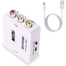 Load image into Gallery viewer, ABLEWE 1080P Mini RCA Composite CVBS Video Audio Converter Adapter
