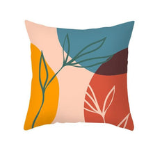 Load image into Gallery viewer, Abstract Line Drawing Cushion Case Modern Abstract Painting Pillow Case Beautiful Art Cushion Covers Art Sofa Pillows Case Livingroom Decorative Pillow 45x45CM
