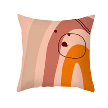 Load image into Gallery viewer, Abstract Line Drawing Cushion Case Modern Abstract Painting Pillow Case Beautiful Art Cushion Covers Art Sofa Pillows Case Livingroom Decorative Pillow 45x45CM
