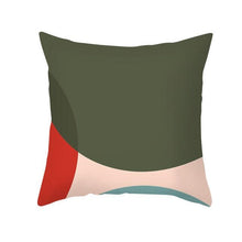 Load image into Gallery viewer, Abstract Line Drawing Cushion Case Modern Abstract Painting Pillow Case Beautiful Art Cushion Covers Art Sofa Pillows Case Livingroom Decorative Pillow 45x45CM
