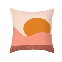 Load image into Gallery viewer, Abstract Line Drawing Cushion Case Modern Abstract Painting Pillow Case Beautiful Art Cushion Covers Art Sofa Pillows Case Livingroom Decorative Pillow 45x45CM

