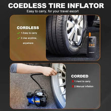 Load image into Gallery viewer, Acmount Tire Inflator Portable Air Compressor 150PSI
