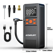 Load image into Gallery viewer, Acmount Tire Inflator Portable Air Compressor 150PSI
