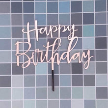 Load image into Gallery viewer, Acrylic One Cake Topper Top Cake One Cake Topper Birthday Cake Topper Double Sided For Anniversaries And Parties  Birthday Party Cupcake Toppers Flags Wedding Baby Shower Supplies Lovely Baking Dessert Decorations
