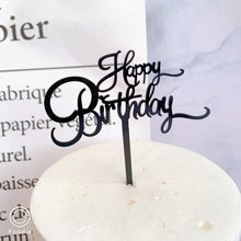 Load image into Gallery viewer, Acrylic One Cake Topper Top Cake One Cake Topper Birthday Cake Topper Double Sided For Anniversaries And Parties  Birthday Party Cupcake Toppers Flags Wedding Baby Shower Supplies Lovely Baking Dessert Decorations
