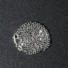Load image into Gallery viewer, 14k White Gold Diamond Cut Cable Link Chain 1.8mm
