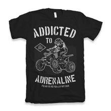Load image into Gallery viewer, Addicted To Adrenaline Men's Bamboo Viscose/Organic Cotton Short Sleeve Graphic T-Shirt
