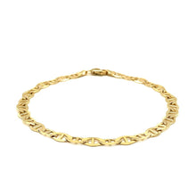 Load image into Gallery viewer, 5.5mm 10k Yellow Gold Mariner Link Bracelet
