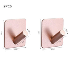Load image into Gallery viewer, Adhesive Wall Hooks Mounted Door Key Cloth Coat Bathroom Robe Hanger Kitchen Hardware Rack Shelf Bag Hook Organizer For Hanging  Bathroom Toilet Sticky Hook

