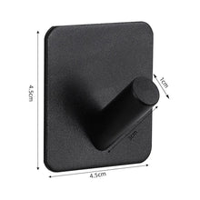Load image into Gallery viewer, Adhesive Wall Hooks Mounted Door Key Cloth Coat Bathroom Robe Hanger Kitchen Hardware Rack Shelf Bag Hook Organizer For Hanging  Bathroom Toilet Sticky Hook
