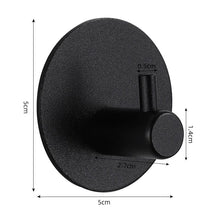 Load image into Gallery viewer, Adhesive Wall Hooks Mounted Door Key Cloth Coat Bathroom Robe Hanger Kitchen Hardware Rack Shelf Bag Hook Organizer For Hanging  Bathroom Toilet Sticky Hook
