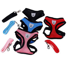 Load image into Gallery viewer, Adjustable Dog Harness No-Pull Pet Harness Soft Padded Dog Vest Reflective No-Choke Pet Vest With Easy Control Handle
