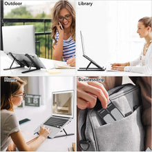 Load image into Gallery viewer, Adjustable Foldable Laptop Stand

