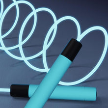 Load image into Gallery viewer, Adjustable Night Glowing Skipping Rope Luminous Jump Ropes Exercise LED Light Up Outdoor Fitness Training Luminous Adjustable Skipping Rope Glowing Tangle Free Jumping Rope For Girls Women Men Fitness Exercise Workout 2.8m
