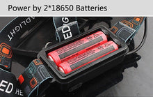 Load image into Gallery viewer, Adjustable Zoomable Headlamp Ultra Bright Rechargeable LED Bright High Lumen Head Lights Head Lamp Waterproof Flashlight For Outdoor Cmaping Fishing Hiking Biking Fishing Headlamp  Running Headlamp
