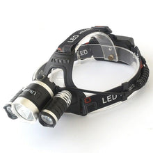 Load image into Gallery viewer, Adjustable Zoomable Headlamp Ultra Bright Rechargeable LED Bright High Lumen Head Lights Head Lamp Waterproof Flashlight For Outdoor Cmaping Fishing Hiking Biking Fishing Headlamp  Running Headlamp
