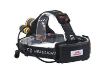 Load image into Gallery viewer, Adjustable Zoomable Headlamp Ultra Bright Rechargeable LED Bright High Lumen Head Lights Head Lamp Waterproof Flashlight For Outdoor Cmaping Fishing Hiking Biking Fishing Headlamp  Running Headlamp
