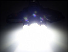 Load image into Gallery viewer, Adjustable Zoomable Headlamp Ultra Bright Rechargeable LED Bright High Lumen Head Lights Head Lamp Waterproof Flashlight For Outdoor Cmaping Fishing Hiking Biking Fishing Headlamp  Running Headlamp
