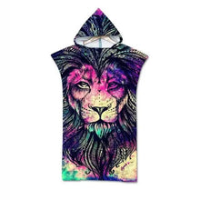 Load image into Gallery viewer, Adult Lightweight Microfiber Fabric Bath Towels Beach Towel Changing Bathrobe Swimming Pool Gym Fitness Bath Towels
