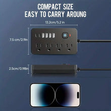 Load image into Gallery viewer, Advanced 10-in-1 Multi-Plug Power Strip
