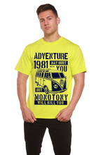 Load image into Gallery viewer, Adventure 1981 Men's Bamboo Viscose/Organic Cotton Short Sleeve Graphic T-Shirt

