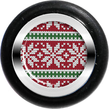 Load image into Gallery viewer, Red Green Christmas Sweater Cheater Plug Set
