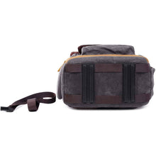 Load image into Gallery viewer, Allacki Waterproof Shock-Resistant Canvas Camera Bag Retro Style Travel Backpack
