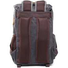 Load image into Gallery viewer, Allacki Waterproof Shock-Resistant Canvas Camera Bag Retro Style Travel Backpack
