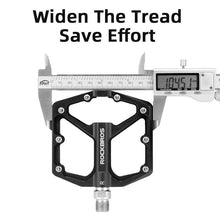 Load image into Gallery viewer, Aluminum Alloy Bicycle Pedals Road Anti-Slip Ultralight Sealed Bearing One-Piece Molding Anti-Oxidation Bike Pedals Mountain Bike Pedals Flat Pedals Nylon Fiber Bicycle Platform Pedals For Road Mountain
