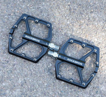 Load image into Gallery viewer, Aluminum Alloy Bicycle Pedals Road Anti-Slip Ultralight Sealed Bearing One-Piece Molding Anti-Oxidation Bike Pedals Mountain Bike Pedals Flat Pedals Nylon Fiber Bicycle Platform Pedals For Road Mountain
