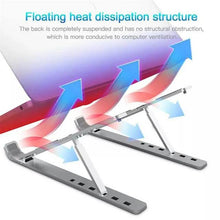 Load image into Gallery viewer, Aluminum Alloy Foldable Portable Laptop Stand
