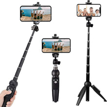 Load image into Gallery viewer, Aluminum Alloy Selfie Stick Phone Tripod
