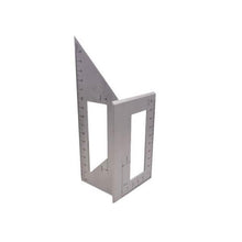 Load image into Gallery viewer, Aluminum Alloy Wooden Square Multifunction Ruler
