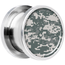Load image into Gallery viewer, Digital Camo Print Steel Screw Fit Plug Set 1/2
