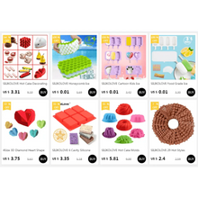 Load image into Gallery viewer, Amazing Honeycomb Ice Cube Trays Reusable Silicone Ice cube Mold Free Ice maker with Removable Lids
