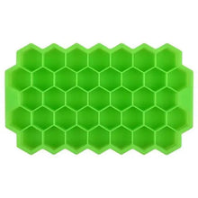 Load image into Gallery viewer, Amazing Honeycomb Ice Cube Trays Reusable Silicone Ice cube Mold Free Ice maker with Removable Lids
