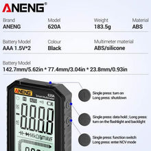 Load image into Gallery viewer, ANENG 4.7-Inch LCD Display 6000 Count AC/DC Digital Multimeter
