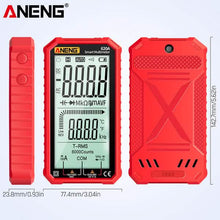 Load image into Gallery viewer, ANENG 4.7-Inch LCD Display 6000 Count AC/DC Digital Multimeter
