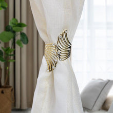 Load image into Gallery viewer, Angel's Wing Curtain Strap Modern Simple Curtain Clip Without Punching And Installation Of Metal Decorative Curtain Buckle Curtain Tiebacks Clips For Window Drapes Holdbacks Decorative Sheer Curtain Tiebacks For Girl' Room
